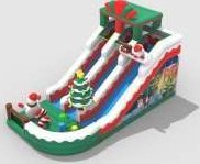 19' Christmas Slide