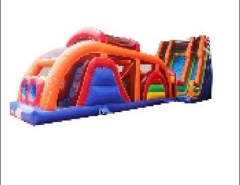 Extreme Rush Slide Obstacle Course